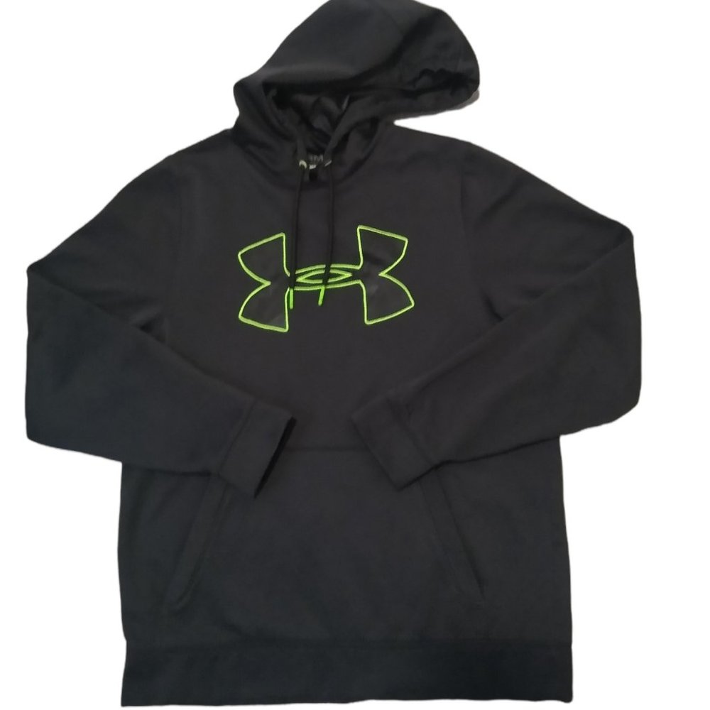 UNDER ARMOUR STORM MENS LONG SLEEVE LOGO HOODIE SZ Medium